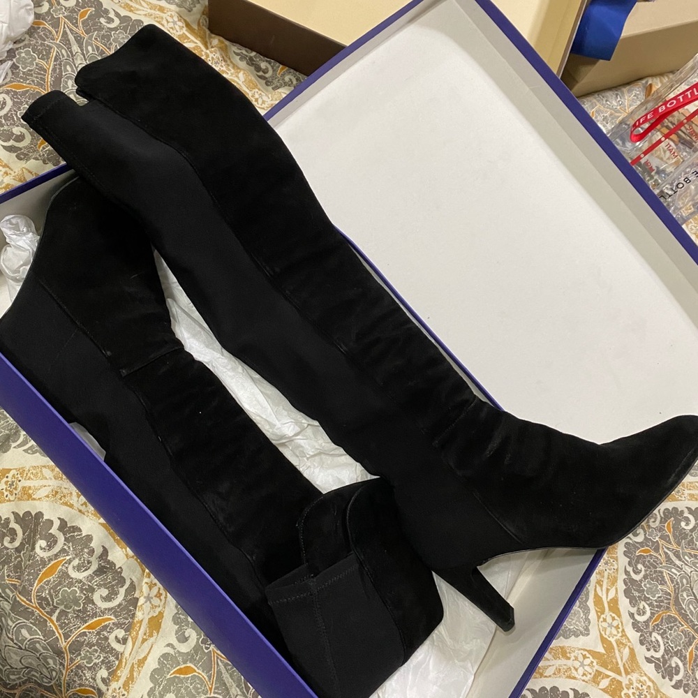 Stuart Weitzman boots.